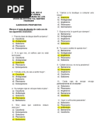 Solucionario Práctica Semana 06 Vicios de Dicción y Lenguaje Figurado