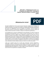 D1 - SEP - Alfabetización Inicial