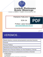 P 1 Tema I Finanzas Publicas y Fiscal ECN 124