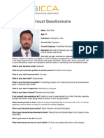 Rohit Bhat YICCA Proust Questionnaire 2023