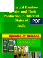 Technical Session 1 Commercial Bamboo Varieties and Their Production in The Different States of India Shri Syed Salim