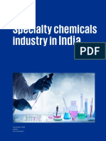 Specialty Chemicals Industry India PDF