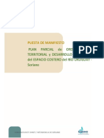 Plan Parcial de Ordenamiento Territorial y Desarrollo Sostenible - Espacio Costero Río Uruguay, Soriano