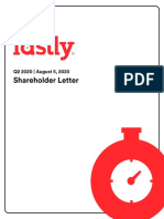 2Q20 Shareholder Letter