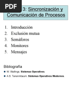 Tema3 - Concurrencia