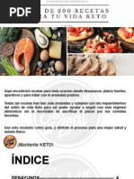 Recetario Keto