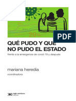 Qué Pudo Y Qué No Pudo El Estado: Mariana Heredia