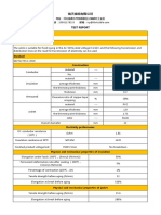 Xlpe Wires Test Report