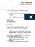 Method Statement For Scaffolding Installation and Dismantling