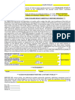 Simple PN Promissory Note