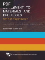 ASNT Supplement To Materials And Processes 2016 新版