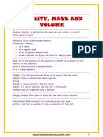 1.3-1.4-Density - Mass-Volume