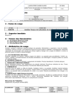 DC 00003 Auxiliar Técnico de Laboratório de Análises Clínicas Recepção