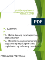 16 EPP-AGRI - Aralin 16-Paraan NG Paggamit NG Kagamitang Paghahalaman