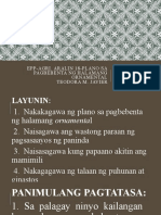 18 EPP-AGRI. Aralin 18-Plano Sa Pagbebenta NG Halamang Ornamental