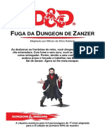 Aventura Fuga Da Dungeons de Zanzer