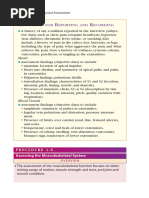 Assessing The Musculoskeletal