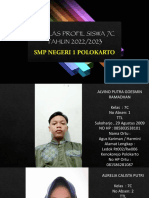 7C - Sekilas Profil Siswa 7C PDF