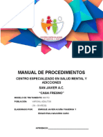 FRESNO SAN JAVIER Manual de Procedimientos