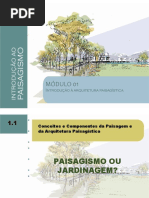 Módulo 01 - Introdução Ao Paisagismo