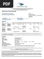 Your Electronic Ticket Receipt