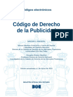 BOE-248 Codigo de Derecho de La Publicidad PDF