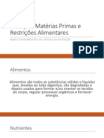 Bases Fundamentais Da Ciência Da Nutrição