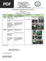 Sample GSP Accomplishment Report