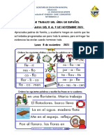 Guias de Trabajo Del 8 Al 12 de Noviembre 2021