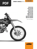 2013 KTM 300xc Manual