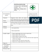 Sop Penggunaan Rotator