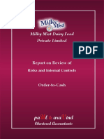 Milky Mist Dairy Food Private Limited: Report On Review of