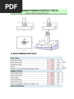 Fondation Calculation Type Bulat