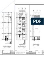 Ground Floor Plan Second Floor Plan Roof Deck Plan: A B C A B C