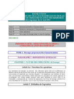 Instructions Pour L' Execution Des Travaux de Bornage Et de Plan Sous Le Regime de L'Immatriculation Des Immeubles (Dahir Organique Du 12 Août 1913