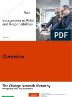 Stakeholder Engagement Plan: Background To Roles and Responsibilities