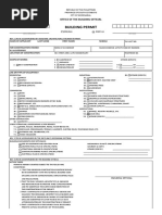 Building Permit Form