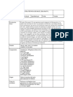 Ficha Técnica de Maíz (Zea Mays)