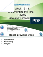 Week 12-13 - Implementing The TPS