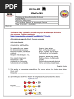 Atividades de Matemática - 2 Semana de Fevereiro PDF