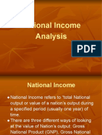 National Income Analysis