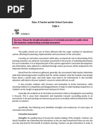 Assessing The Curriculum PDF