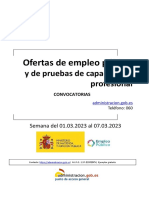 Boletin Convocatorias Empleo 01mar23