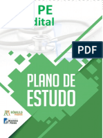 Plano de Estudo Ses Pe Pre Edital