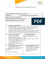 Fase 2 Identificación de Problemáticas Sociales.