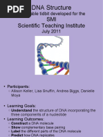 Teachable Tidbit Developed For The: SMI Scientific Teaching Institute