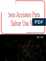 Seis Acciones para Salvar Una Vida Nivel 1 PDF