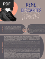 Documento Biografia Charles Darwin Ilustrada Degradado Gris Coral