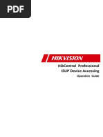 Hikcentral Professional Isup Device Accessing Operation Guide v2.1.0