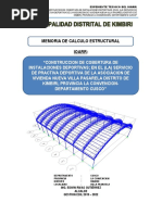 Memoria de Calculo Estructural Cobertura 